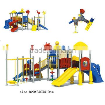 New plastic playground slide tube