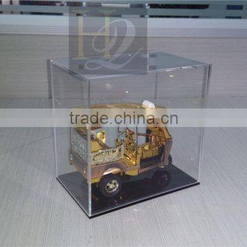 2016 Fashional Rectangle Clear Acrylic Display Gift Box With Lid photo-5