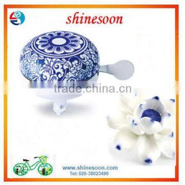 wholesale accessories bicycle Ding Dong bell /Chinese painting bike bell/ novelty bike bell