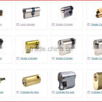 brass cylinder for door lock