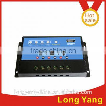 New product 10 A solar panel charger controller with USB charger