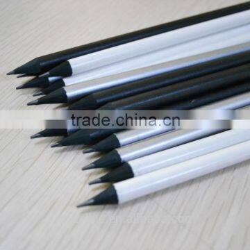 Promotion Standard Size Round Shape 2.0mm HB Lead Golf Pencil ( Black Wooden Pencil ) Sharpened With Eraser photo-4