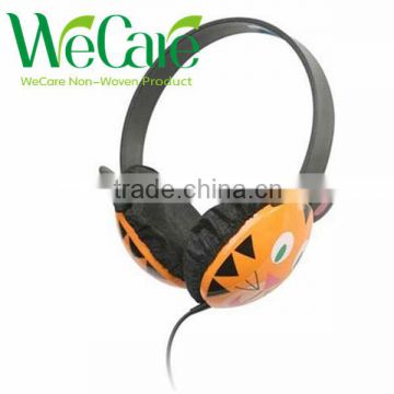 Disposable Non woven Hygienic Sanitary Black Child Headset Cover