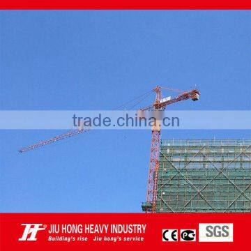 tower cranes QTZ63 tower crane 6ton telescopic tower crane