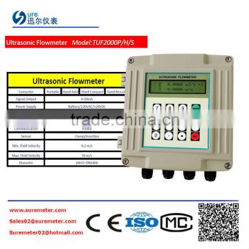 Tube ultrasonic water flow meter china