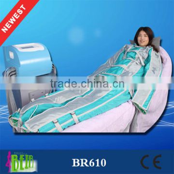 Beir 24 air bags Infrared Body Slim Pressotherapy / factory price Pressotherap y heating toxin drainage machine