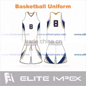 2016 sublimation basketball kit