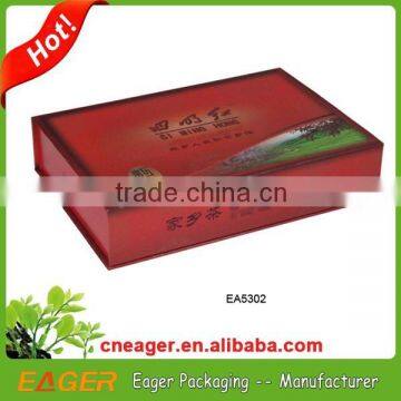 Customized luxury paper tea box with different models for choose