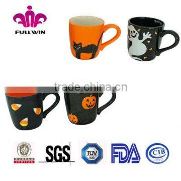 18 0Z Halloween Ceramic Coffee Mugs