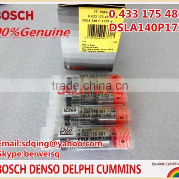 Genuine 0433175481 / DSLA140P1723 common rail injector nozzle for 0445120123