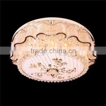 Modern Chinese Factory-outlet Ceiling Light Round K9 Crystal Chandelier
