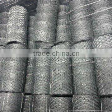 Galvanized expanded metal lath brick mesh mabufacture