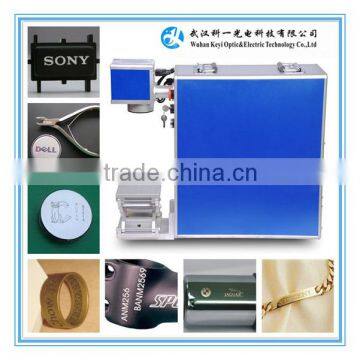 High Speed 10w 20w Mini Hand-hold Portable Fiber Laser Marking Machine for Metal Steel