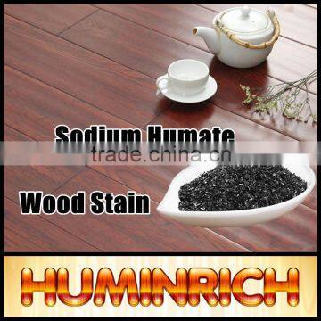 Huminrich Sodium Humate Black Shiny Flake Cost Effective Black Wood Stain