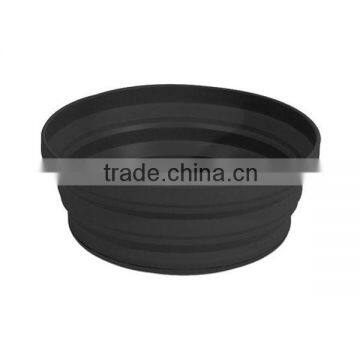 100% Food Grade High Quality Flexible Silicone Folding Mixing Bowl photo-3