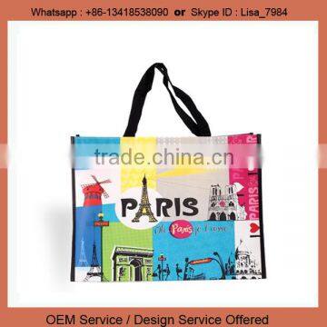 Gift / promotion / exhibition usage custom non woven bag with handle