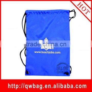 High Quality Logo Branded nylon drawstring bag