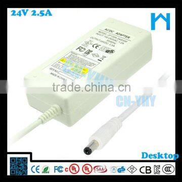 Cheap for 3d Printer Led 60w Switching Power Supply 220v 24v 2.5a photo-5