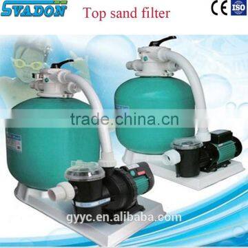 Hot sale fiberglass top mounted valve 525mm pool sand filter with best price