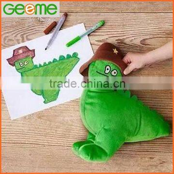 Plush Toys Manufacturer C2B: Custom Stuffed Toy Based on Kid's Drawing