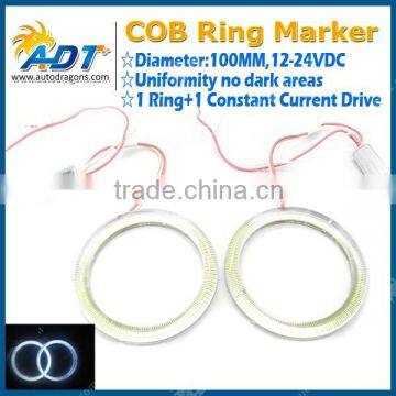 100mm led halo rings, CE ROhs COB LED halo Rings
