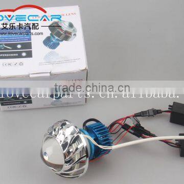 12V Helical Led Angel Eye Led Projector Lens for 2 Inch Mask/cover Motorbike Car Body Kit Retrofit photo-5