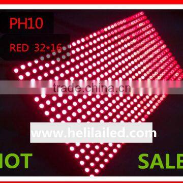 P10 RED color 320x160 outdoor module for led display screen water proof