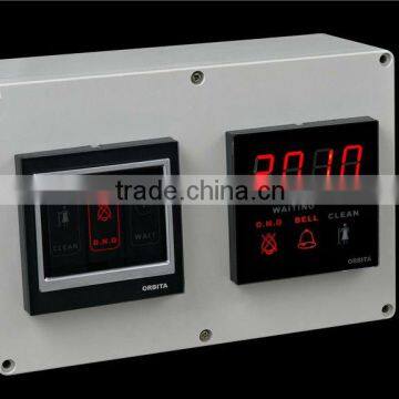 Intelligent touch screen switch with room number, do not disturb..