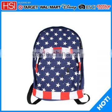 stationery new products star stripe flag student school bag