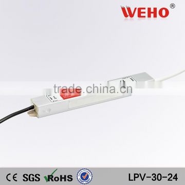 Whole Sale Ce Rohs Approved Led driver IP67 30w waterpoof power supply 24v