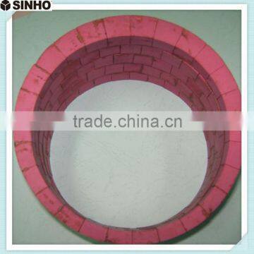 95% High Alumina Ceramic Tiles Lined Wear&Abrasion Resistant Elbow