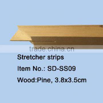 Wooden canvas stretcher bars wholesale,cheap pine wood stretcher bars for canvas