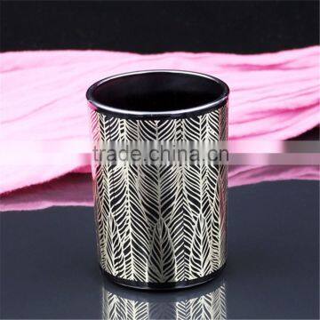 luxury hot stamping home decoration candle jar