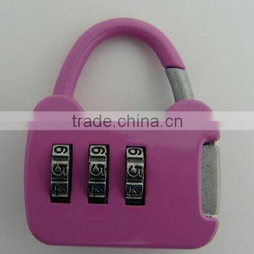 New 3 Dial Digit Combination Suitcase Luggage Metal Code Password Lock Padlock