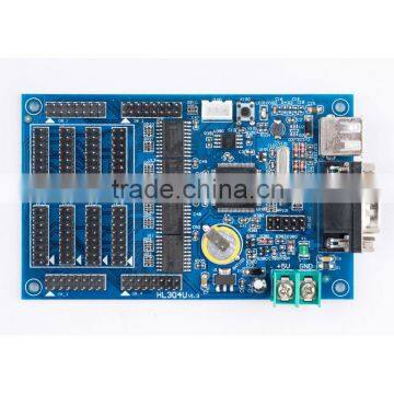 HL304 U disk single/dual color Led display control card