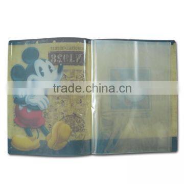 Cartoon PVC Display Clear Books for Kids (BLY10-4017PP)