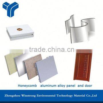 aluminium alloy honeycomb core plate for door