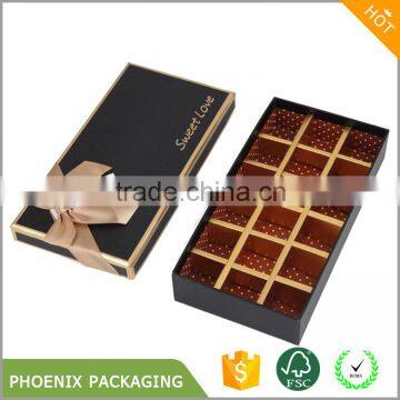 custom luxury gift box for chocolate