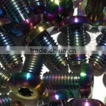 Various titanium screws self tapping screws