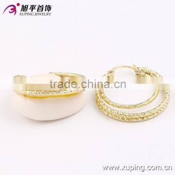 special designs fashionable antique large hoop earrings for girls