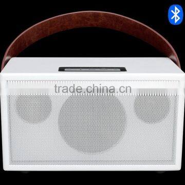 4 Inch Protable Party Speakers Built-in Amplfier Bluetooth with rechargeable battery and Handle for Powered PA Speaker System