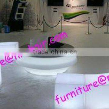 shanghai commercial furniture banquet acrylic LED lighted sitting furniture cube