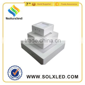 6w surface mounted panel light square