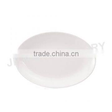 Big Size Oval Melamine flat plate A5 material B022