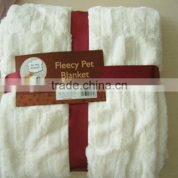 luxary faux fur pet blanket