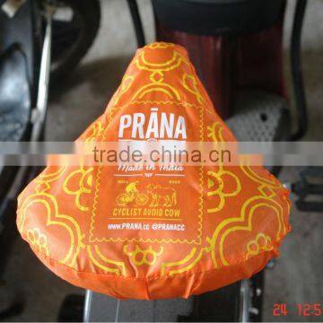 2016 PVC high quality waterproof plastic bike seat cover