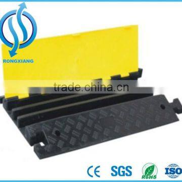 Yellow pvc 3 Channels Outdoor Cable Protector