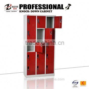 New design 15 door steel laundry locker