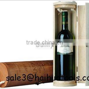 PINE WOOD wine box without accessories for single the best design