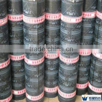 2013 foil SBS polyester mat asphalt waterproofing roofing felt membrane